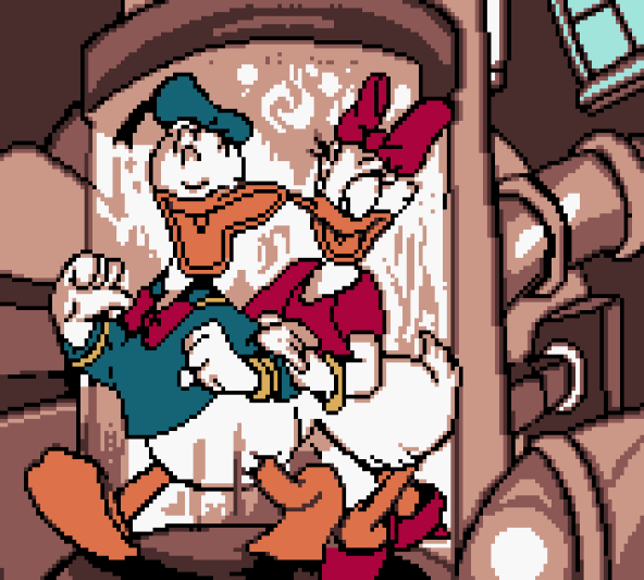 Donald Duck Don and Daisy.png