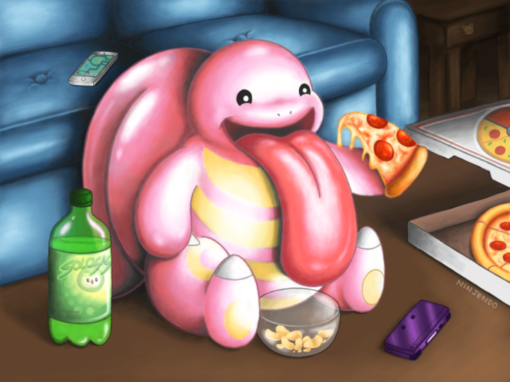 Lickitung pokemon deviantart ninjendo