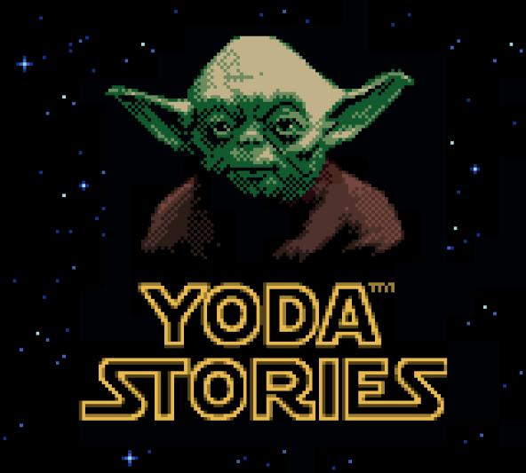 Yoda Stories Title Screen