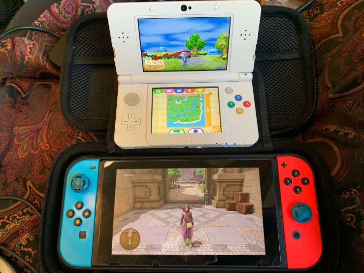 Nintendo switch, 3ds, animal crossing, dragon quest
